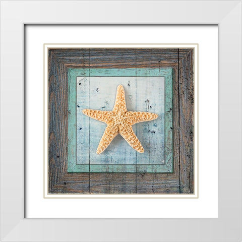 Framed Gypsy Sea  V1 2 White Modern Wood Framed Art Print with Double Matting by LightBoxJournal