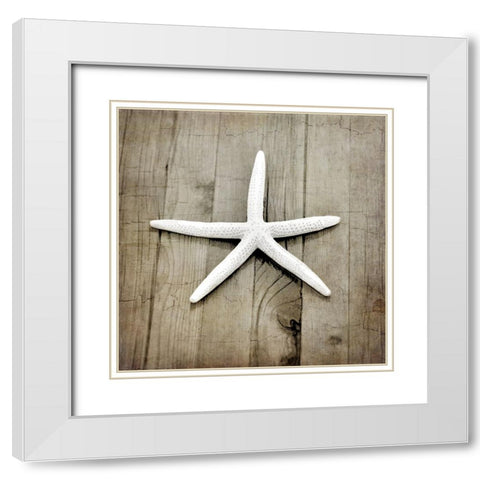 Gypsy Sea 1 White Modern Wood Framed Art Print with Double Matting by LightBoxJournal