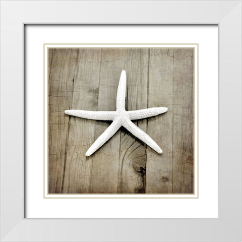 Gypsy Sea 1 White Modern Wood Framed Art Print with Double Matting by LightBoxJournal