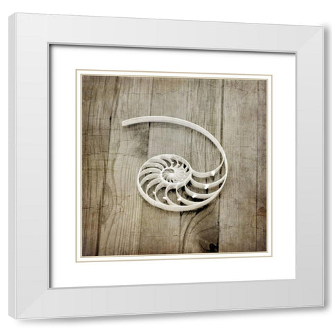 Gypsy Sea 2 White Modern Wood Framed Art Print with Double Matting by LightBoxJournal