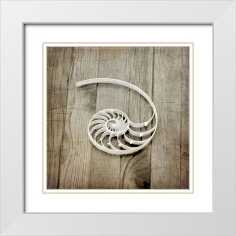Gypsy Sea 2 White Modern Wood Framed Art Print with Double Matting by LightBoxJournal