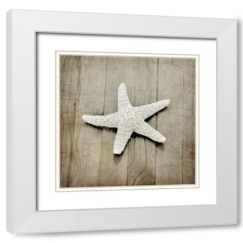Gypsy Sea 4 White Modern Wood Framed Art Print with Double Matting by LightBoxJournal