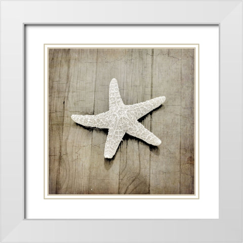 Gypsy Sea 4 White Modern Wood Framed Art Print with Double Matting by LightBoxJournal