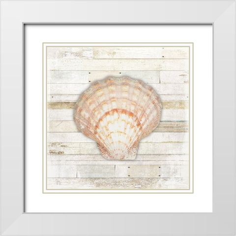 Gypsy Sea Coastal 1 White Modern Wood Framed Art Print with Double Matting by LightBoxJournal