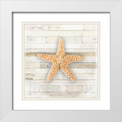Gypsy Sea Coastal 2 White Modern Wood Framed Art Print with Double Matting by LightBoxJournal