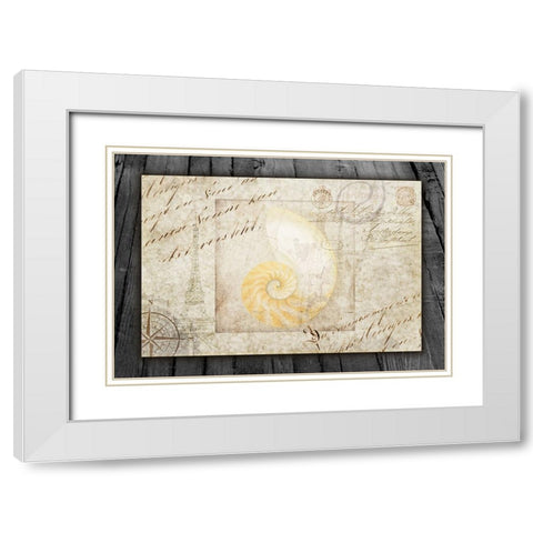 Gypsy Sea Returning Home 2 White Modern Wood Framed Art Print with Double Matting by LightBoxJournal