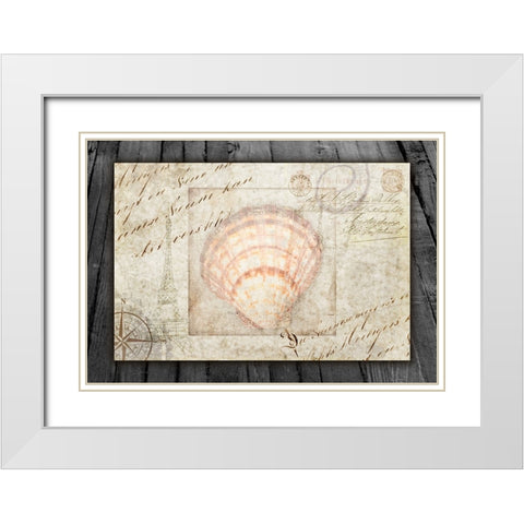 Gypsy Sea Returning Home 4 White Modern Wood Framed Art Print with Double Matting by LightBoxJournal