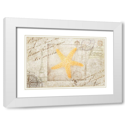 Gypsy Sea Returning Home V3 White Modern Wood Framed Art Print with Double Matting by LightBoxJournal