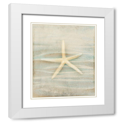 Gypsy Star 3 White Modern Wood Framed Art Print with Double Matting by LightBoxJournal