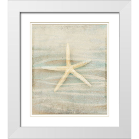 Gypsy Star 3 White Modern Wood Framed Art Print with Double Matting by LightBoxJournal