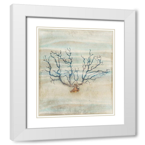 Gypsy Star 5 White Modern Wood Framed Art Print with Double Matting by LightBoxJournal