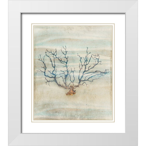 Gypsy Star 5 White Modern Wood Framed Art Print with Double Matting by LightBoxJournal