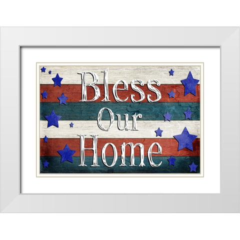 American Freedom Collection 3 White Modern Wood Framed Art Print with Double Matting by LightBoxJournal