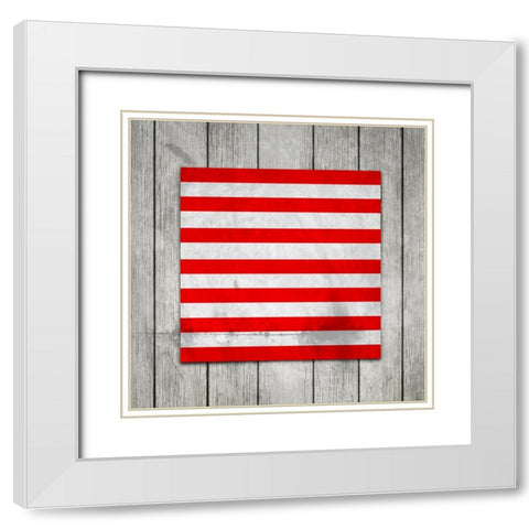 American Workshop Series 3 V3 White Modern Wood Framed Art Print with Double Matting by LightBoxJournal