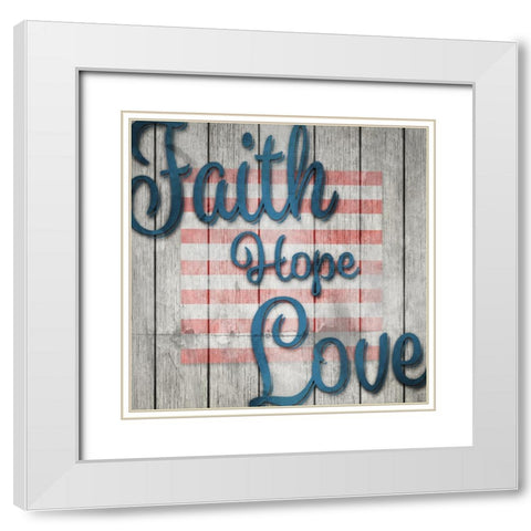American Workshop Series 3 V4 White Modern Wood Framed Art Print with Double Matting by LightBoxJournal