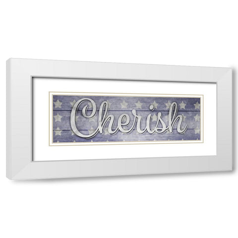 American Workshop Series 3 V6 Signs 10 White Modern Wood Framed Art Print with Double Matting by LightBoxJournal