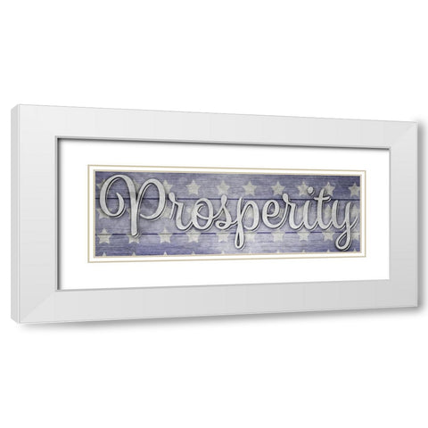 American Workshop Series 3 V6 Signs 15 White Modern Wood Framed Art Print with Double Matting by LightBoxJournal