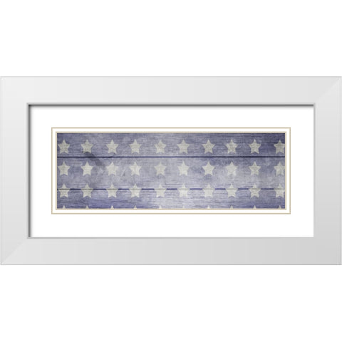 American Workshop Series 3 V6 Signs 27 White Modern Wood Framed Art Print with Double Matting by LightBoxJournal