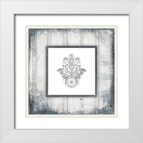 GypsyYoga V2 2 White Modern Wood Framed Art Print with Double Matting by LightBoxJournal