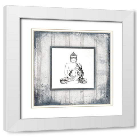 GypsyYoga V3 2 White Modern Wood Framed Art Print with Double Matting by LightBoxJournal