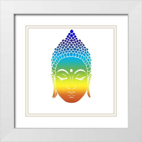 YogaV1 2 White Modern Wood Framed Art Print with Double Matting by LightBoxJournal