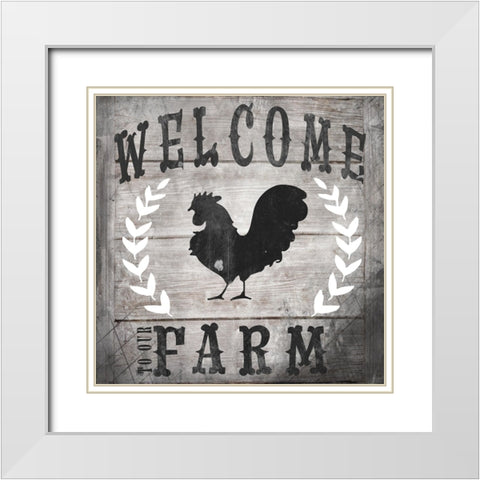 FarmFresh V4 White Modern Wood Framed Art Print with Double Matting by LightBoxJournal