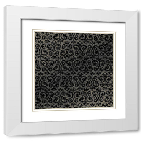 GypsyHorse CollectionSurfacePattern V1 2 White Modern Wood Framed Art Print with Double Matting by LightBoxJournal