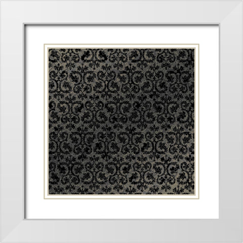 GypsyHorse CollectionSurfacePattern V1 2 White Modern Wood Framed Art Print with Double Matting by LightBoxJournal