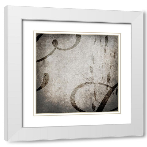 GypsyHorse CollectionSurfacePattern V1 7 White Modern Wood Framed Art Print with Double Matting by LightBoxJournal