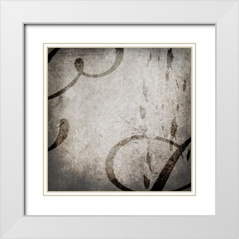 GypsyHorse CollectionSurfacePattern V1 7 White Modern Wood Framed Art Print with Double Matting by LightBoxJournal