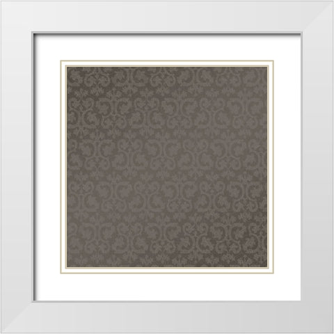 GypsyHorse CollectionSurfacePattern V1 9 White Modern Wood Framed Art Print with Double Matting by LightBoxJournal