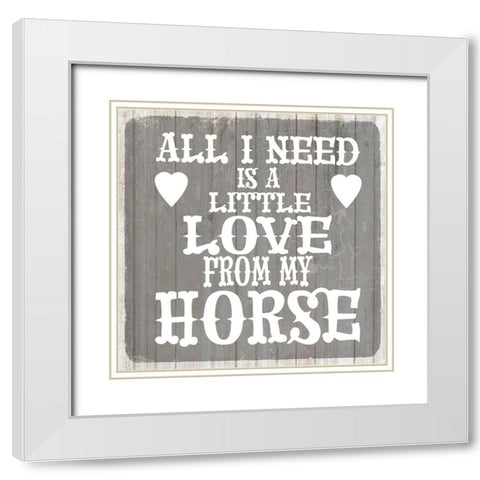 GypsyHorse CollectionSurfacePattern V4 3 White Modern Wood Framed Art Print with Double Matting by LightBoxJournal
