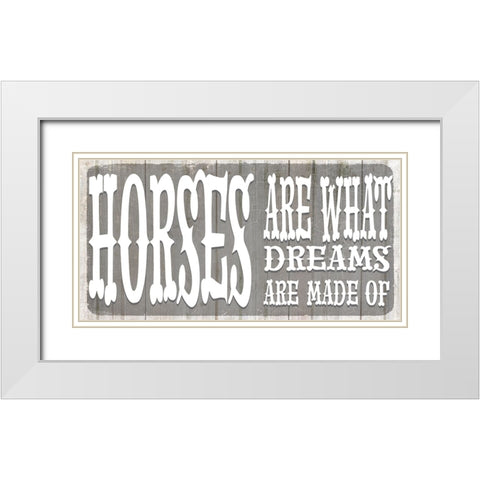 GypsyHorse CollectionSurfacePattern V4 13 White Modern Wood Framed Art Print with Double Matting by LightBoxJournal