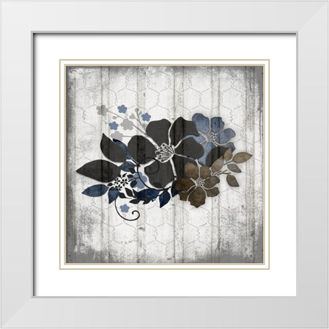 MyFarmMyWay V2 White Modern Wood Framed Art Print with Double Matting by LightBoxJournal