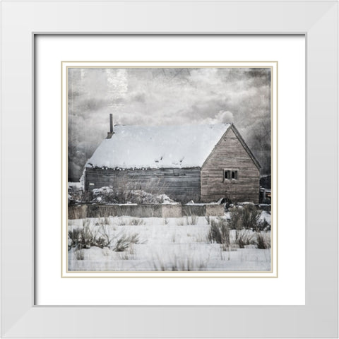 MyFarmMyWayPhotos 1 White Modern Wood Framed Art Print with Double Matting by LightBoxJournal