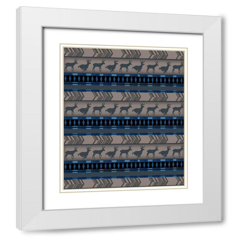 Running Meadows BPS White Modern Wood Framed Art Print with Double Matting by LightBoxJournal