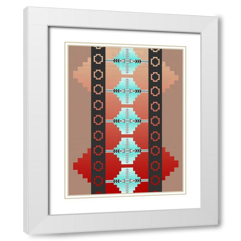 Colors of the SouthWest 4 White Modern Wood Framed Art Print with Double Matting by LightBoxJournal