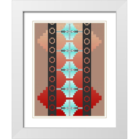 Colors of the SouthWest 4 White Modern Wood Framed Art Print with Double Matting by LightBoxJournal