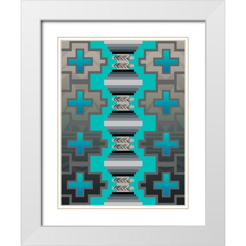 Simply Southwest B1 White Modern Wood Framed Art Print with Double Matting by LightBoxJournal