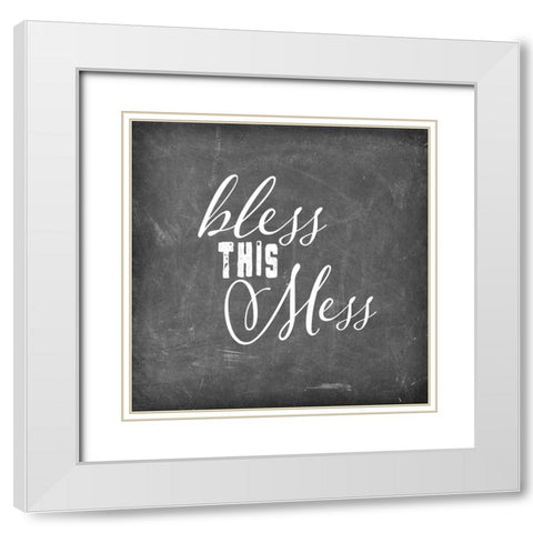 Mudroom 15 White Modern Wood Framed Art Print with Double Matting by LightBoxJournal