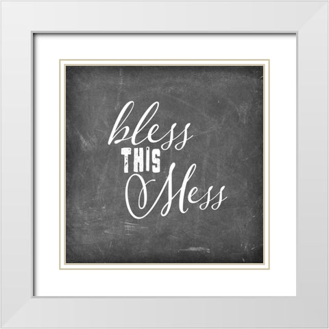 Mudroom 15 White Modern Wood Framed Art Print with Double Matting by LightBoxJournal