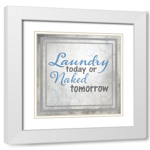 Mudroom 22 White Modern Wood Framed Art Print with Double Matting by LightBoxJournal