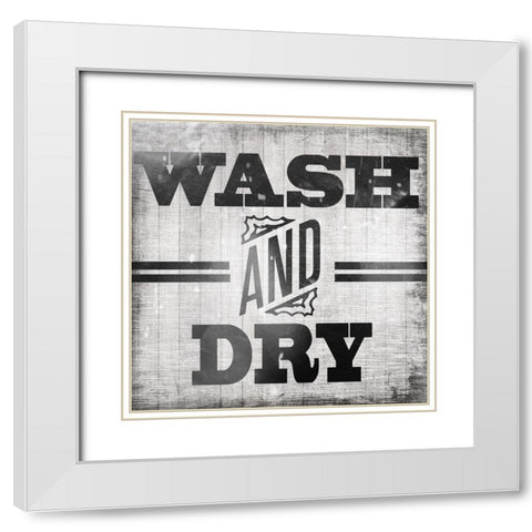 Mudroom 29 White Modern Wood Framed Art Print with Double Matting by LightBoxJournal