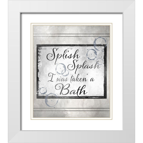 BelovedBath_13 White Modern Wood Framed Art Print with Double Matting by LightBoxJournal
