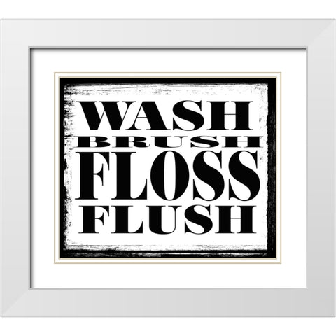 BelovedBath_16 White Modern Wood Framed Art Print with Double Matting by LightBoxJournal