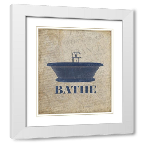 BelovedBath_20 White Modern Wood Framed Art Print with Double Matting by LightBoxJournal