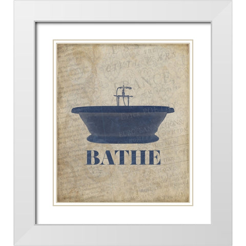 BelovedBath_20 White Modern Wood Framed Art Print with Double Matting by LightBoxJournal