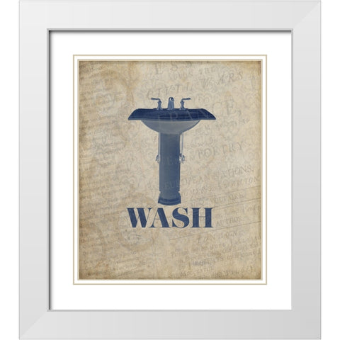 BelovedBath_21 White Modern Wood Framed Art Print with Double Matting by LightBoxJournal