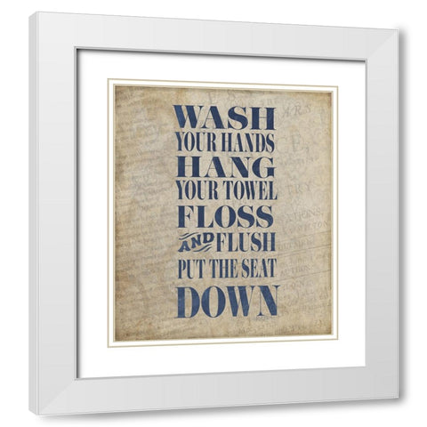BelovedBath_22 White Modern Wood Framed Art Print with Double Matting by LightBoxJournal