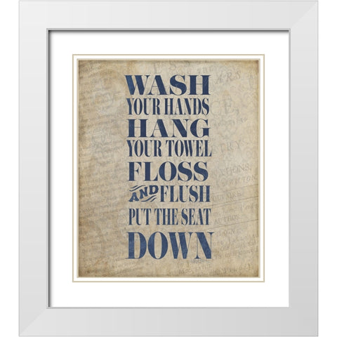 BelovedBath_22 White Modern Wood Framed Art Print with Double Matting by LightBoxJournal